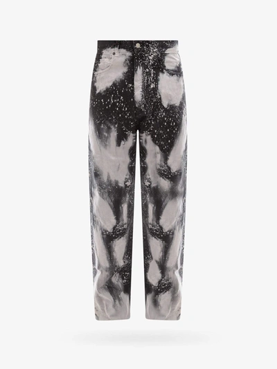 Darkpark Paint Splatter Wide-leg Jeans In Multicolor