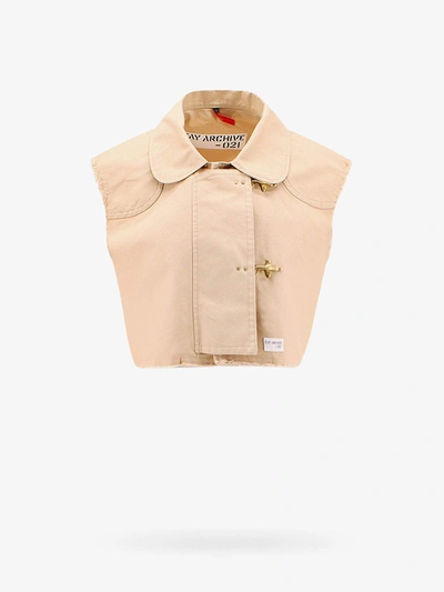 Fay 2-ganci Vest In Beige