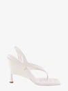 GIA RHW SQUARED TOE LEATHER SANDALS