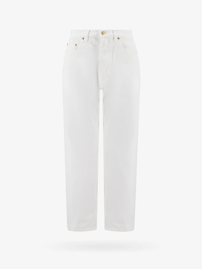 Golden Goose Cory Loose Skate Pant In White