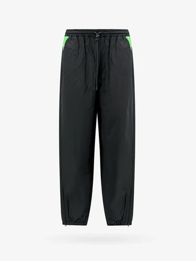 Gucci Nylon Pant With Patch In Black