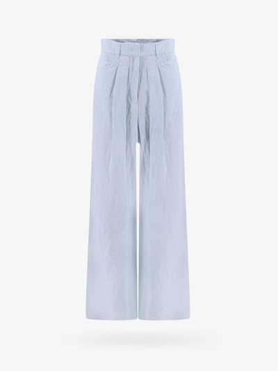 Krizia Trouser In Light Blue