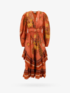 Ulla Johnson Portia Dress In Orange