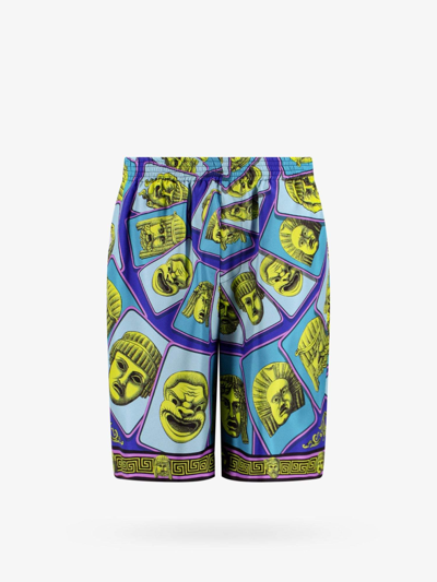 Versace Shorts In Green