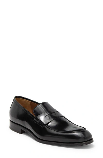 Antonio Maurizi Leather Penny Loafer In Nero | ModeSens display picture 2