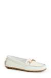 Bruno Magli Emilia Bit Loafer In White