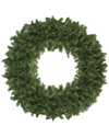 Northern Lights Northlight High Sierra Pine Commercial Artificial Christmas Wreath 12ft Unlit In Green