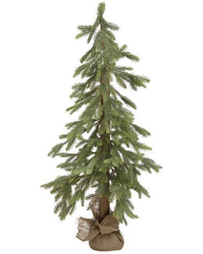 Northern Lights Northlight 47in Pine Tree With Jute Base Christmas Decoration In Green