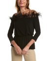 ADRIANNA PAPELL ADRIANNA PAPELL OFF-THE-SHOULDER TOP