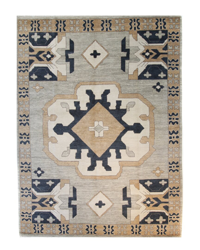 F.j. Kashanian Khotan Wool Rug In Blue