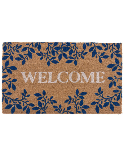 Shiraleah Welcome Leaves Doormat
