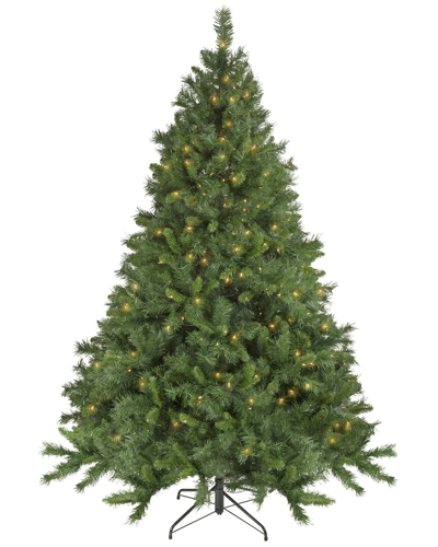 Northern Lights Northlight 6.5ft Pre-lit Chatham Pine Artificial Christmas Tree Clear Lights In Green