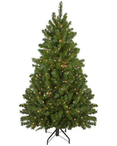 Northern Lights Northlight 5ft Pre-lit Medium Canadian Pine Artificial Christmas Tree Clear Lights In Green