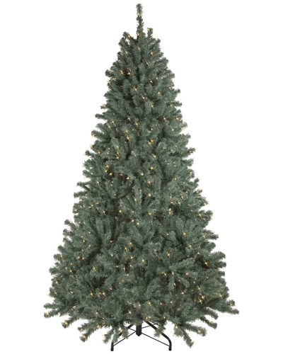 Northern Lights Northlight 7.5ft Pre-lit Colorado Blue Spruce Artificial Christmas Tree Clear Lights In Green