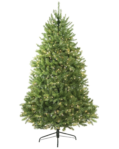 Northern Lights Northlight 14ft Pre-lit Full Northern Pine Artificial Christmas Tree - Clear Lights In Green