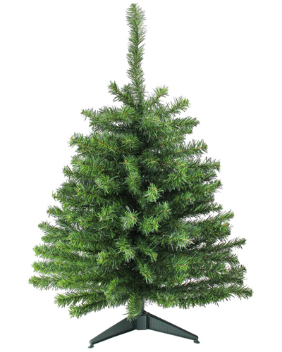 Northern Lights Northlight 3ft Medium Canadian Pine Artificial Christmas Tree Unlit In Green