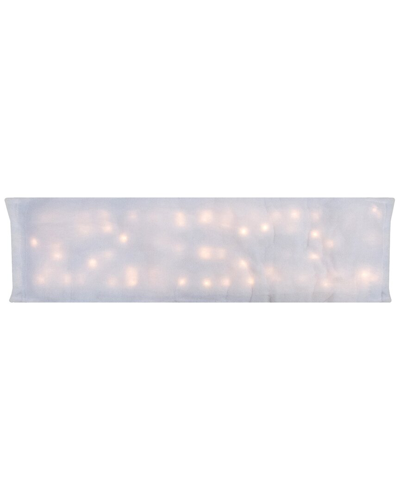 Northern Lights Northlight 42in Led Lighted Battery Operated Christmas Snow Blanket - Warm White Lights
