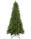 Northern Lights Northlight 9ft Pre-lit Slim Eastern Pine Artificial Christmas Tree - Clear Lights In Green