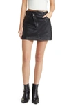 BLANKNYC FAUX LEATHER SKORT