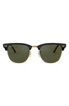 Ray Ban Ray-ban Clubmaster 55mm Square Sunglasses In Black