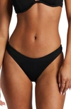 Billabong Summer High Hike Bikini Bottoms In Black Sands