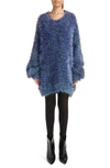 Isabel Marant Wayne Sparkly Crewneck Sweater In Purple