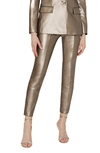 MILLY RE FAUX LEATHER PANTS