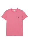 Lacoste Pima Cotton T-shirt Th6709 In Pink