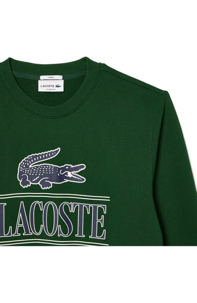 Lacoste Logo Sweatshirt Green