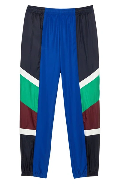 Lacoste Relaxed Fit Colorblock Joggers In Abimes/ Multico