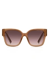 Marc Jacobs 54mm Square Sunglasses In Brick