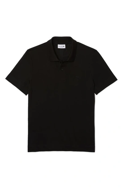 Lacoste Classic Fit Original L.12.12 Polo Clothing In Black