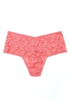 Hanky Panky Retro High Waist Thong In Guava Pink