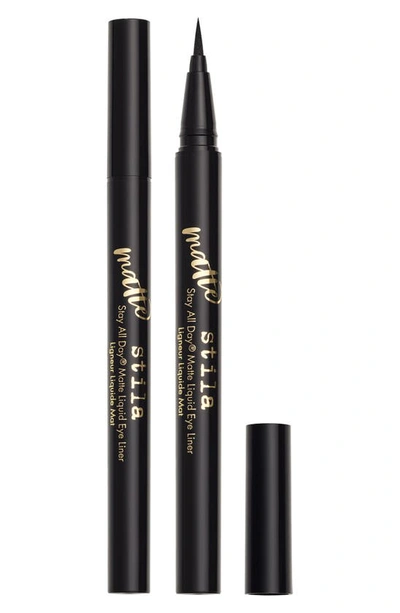 Stila Stay All Day® Matte Liquid Eye Liner In Intense Black Matte