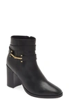 Ted Baker Anisea T-hinge Leather Ankle Boots In Black