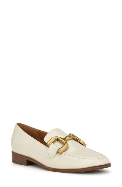 Nine West Lilma Loafer In Cream Patent