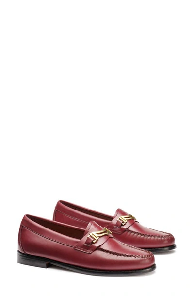 G.h.bass Lilianna Bit Loafer In Wine