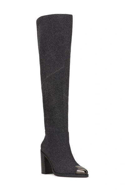 Jessica Simpson Bidemi Over The Knee Boot In Grey Wash