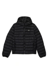 LACOSTE QUILTED PUFFER COAT