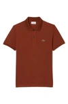 Lacoste Original L.12.12 Slim Fit Polo - 3xl - 8 In Brown