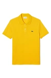 Lacoste Men's Slim Fit Petit Piqué Cotton Polo - Xxl - 7 In Yellow