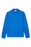 Lacoste Regular Fit Long Sleeve Piqué Polo In Siy Hilo