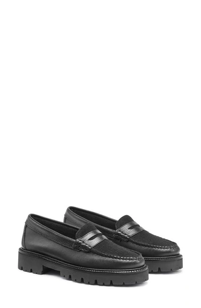 G.h.bass Whitney Super Lug Sole Penny Loafer In Moonless