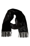 TOM FORD FRINGE SATIN SCARF