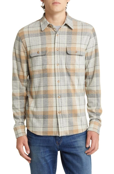 Faherty Legend Sweater Shirt In Western Outpost Plaid