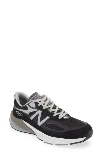 New Balance 990v6 Core Running Shoe In Black