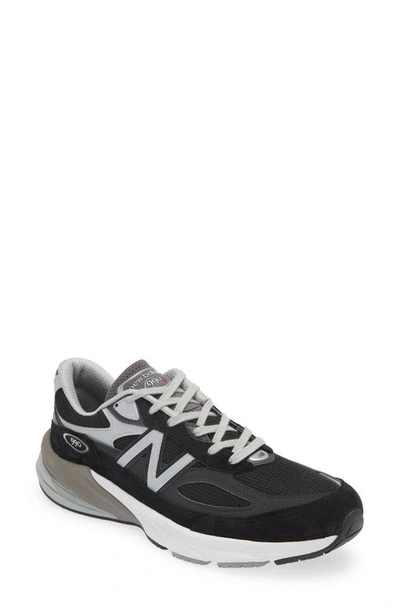 New Balance 990v6 Core Running Shoe In Black/ Black