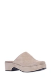 L'amour Des Pieds Galana Platform Mule In Taupe