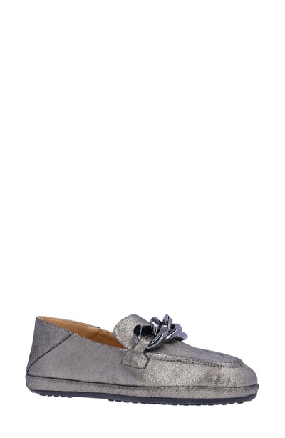 L'amour Des Pieds Yozey Loafer In Pewter