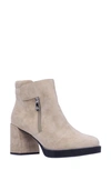 L'amour Des Pieds Lanelle Bootie In Taupe